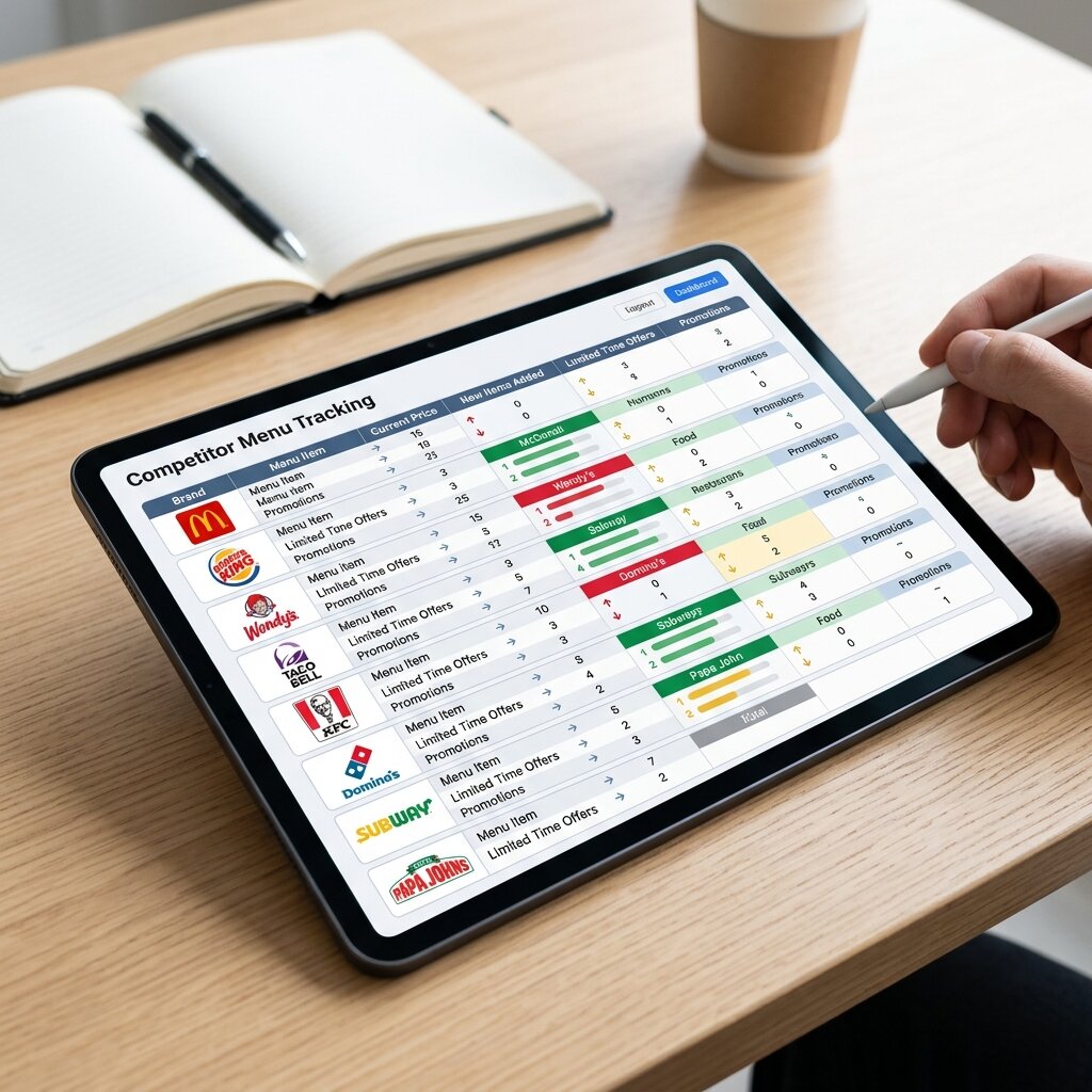 Full Competitor Menu Tracking