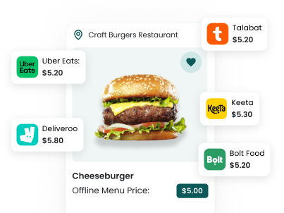 Menu Capturing & Matching