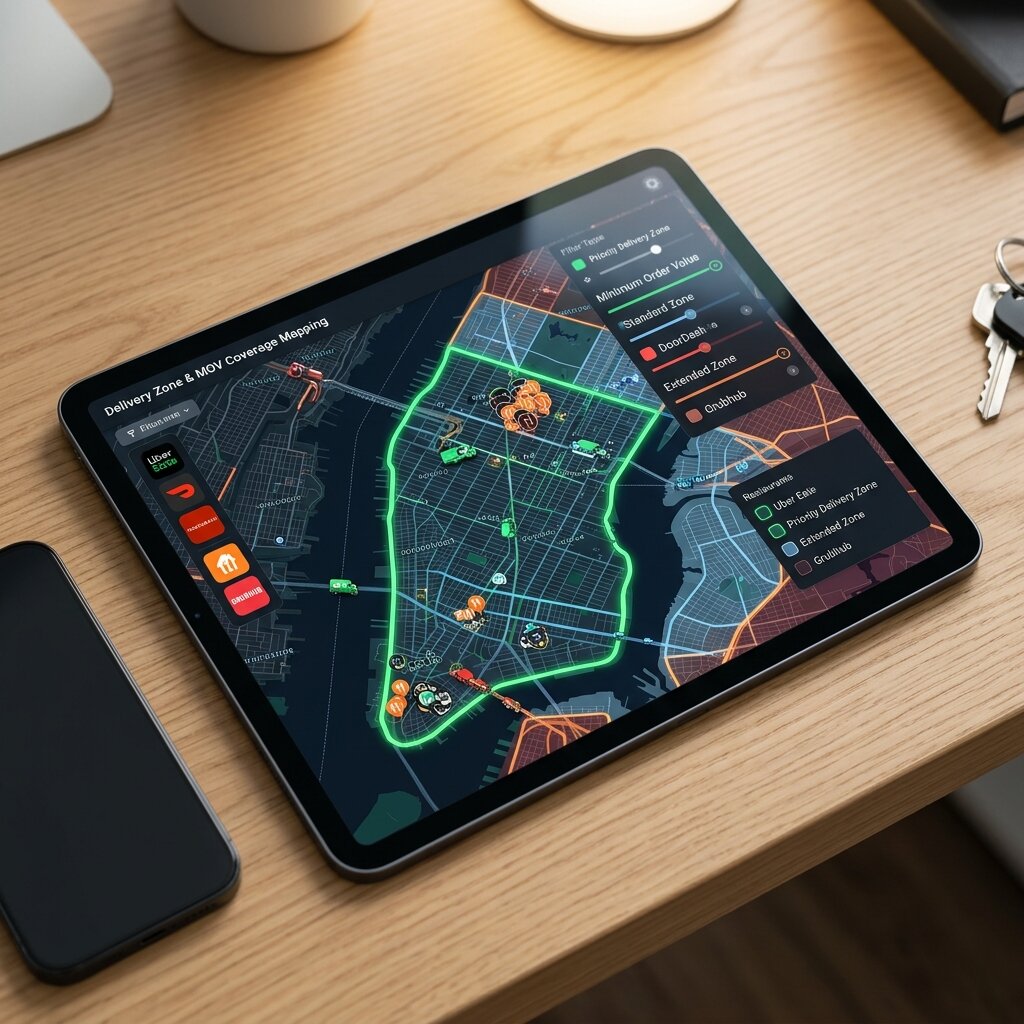 Delivery Zone & MOV Coverage Mapping
