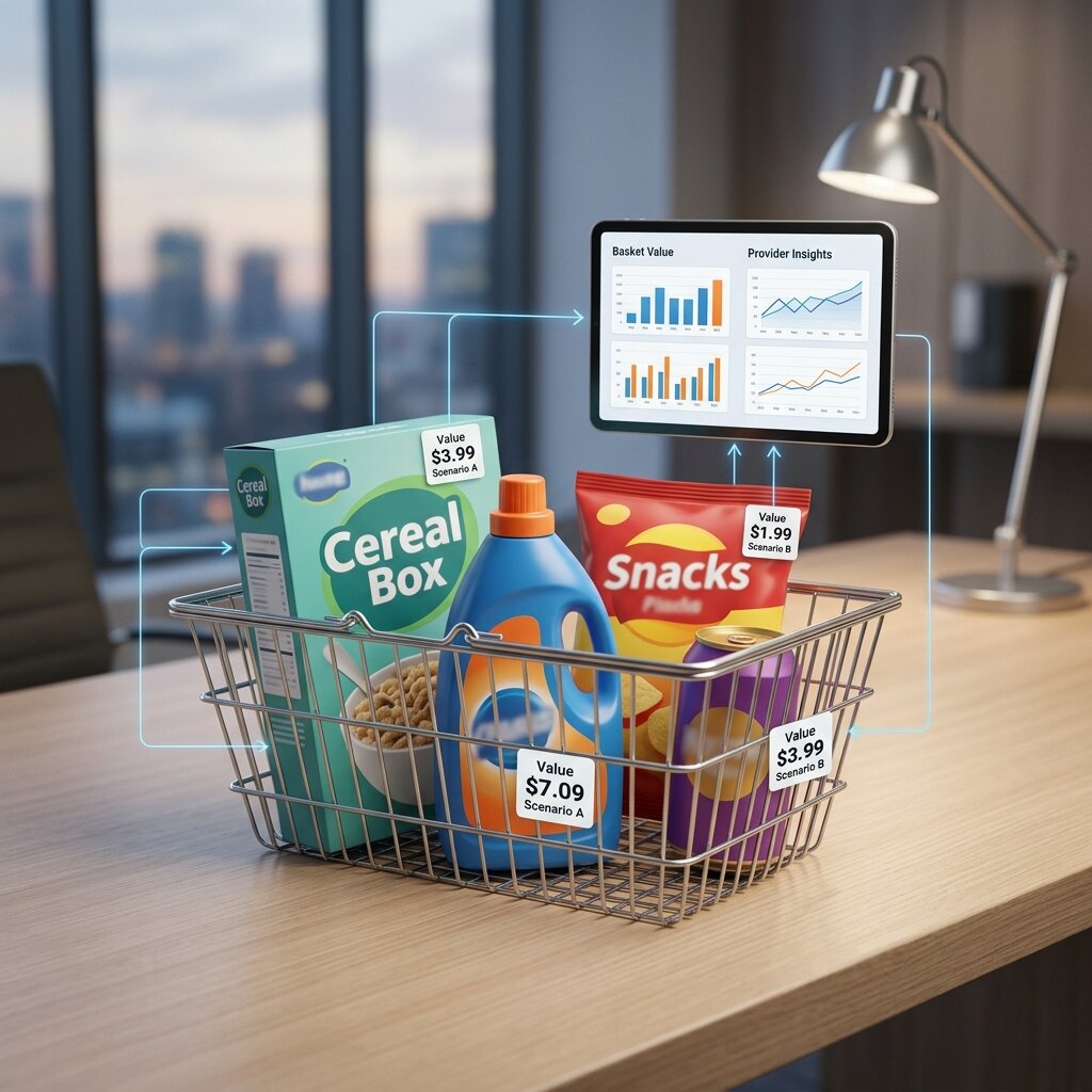 Basket Value Scenario Modeling