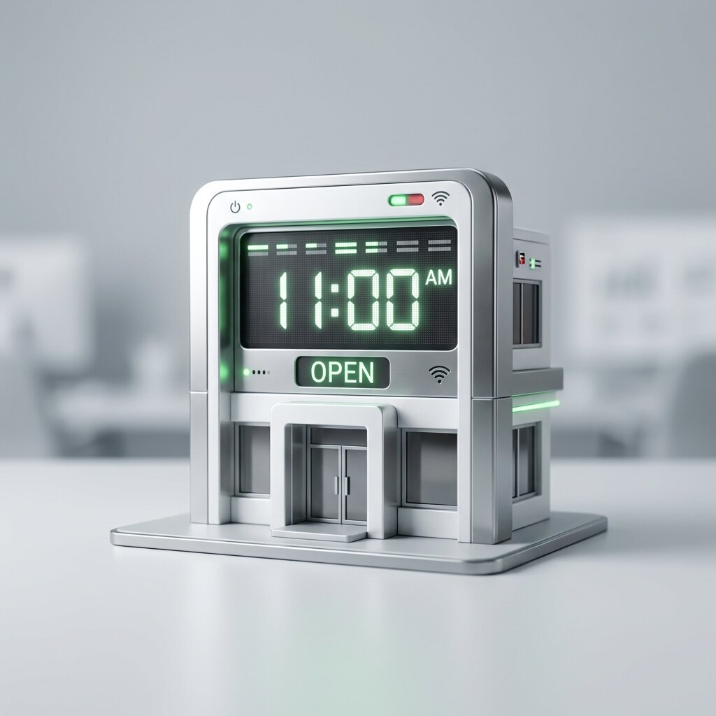 Opening Hours Monitoring